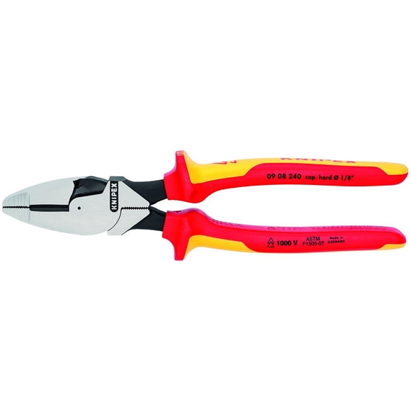 Alicates Knipex 09 08 240 SBA con aislamiento ultraalto de apalancamiento