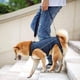 thumbnail image 2 of Piernas traseras con manijas, Portador de eslinga de ascensor para perros ajustable para ancianos, discapacitados, lesiones articulares, artritis, pérdida de estabilidad perros (azul marino, 2 of 3