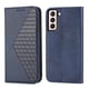 thumbnail image 5 of Funda Flip FOXDOCK para Samsung Galaxy S22 Plus , Estilo Billetera con Diseño Rombo, Correa de Mano y Soporte, Uso Diario, 5 of 6