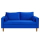 thumbnail image 1 of Sofa Sky 3c Felpa 04 Azul Rey, 1 of 5