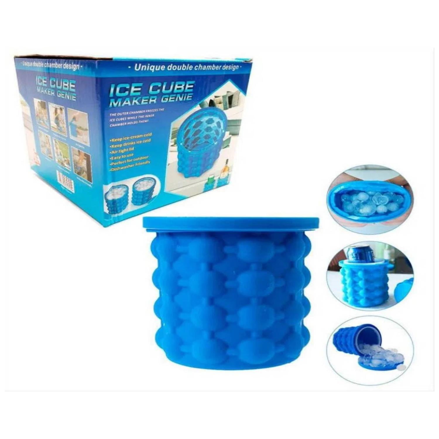 Total Click - Cubeta Molde Para Hielos 120u Enfriador Vasos Botellas