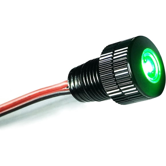 Luz LED Oznium 12V Verde Empotrable Impermeable