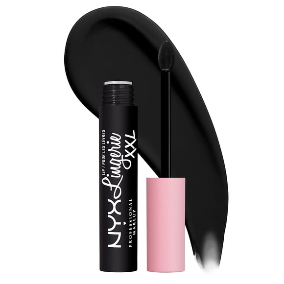 Lipstick NYX PROFESSIONAL MAKEUP Labios Lencería XXL Naughty Noir