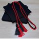 thumbnail image 3 of Cordón de Graduación UIALECG 173 cm Negro y Rojo, 3 of 5