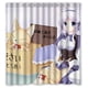 thumbnail image 1 of Cortina de ducha de baño con diseño de anime de chica encantadora con ganchos, tamaño 66 x 72 pulgadas, 1 of 3