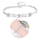 thumbnail image 1 of Pulsera estrellas y esferas de plata ley 925 + bolsa + paño, 1 of 3