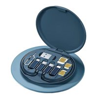 Genérico - Set 3 Kit Cables Datos Transferencia Conectores Usb Lau