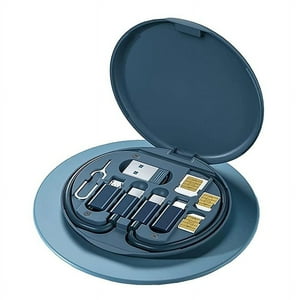 Genérico - Set 3 Kit Cables Datos Transferencia Conectores Usb Lau