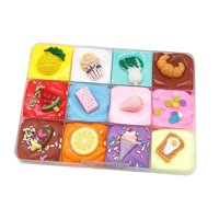 Bothyi - Diy Plato De Frutas De Limo Esponjoso Arcilla De Barro De Limo Para Niños Niñas Juguete De Aprendizaje Temprano