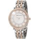 thumbnail image 1 of Reloj Anne Klein Two-Tone Crystal Encrusted Mixed-Metal Ladies Watch AK-3799MPRT, 1 of 2