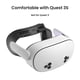 thumbnail image 5 of Set de almohadillas faciales KIWI design V4 con interfaz facial para Oculus Quest 3S, 5 of 8