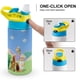 thumbnail image 4 of Tiny Bunch Baby TV Botella de Agua con Tapa Pop Top de Un Toque, Acero Inoxidable, a Prueba de Fugas, para Deportes, Botella Infantil azul 12 oz, 4 of 6