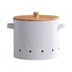 thumbnail image 1 of Contenedor De Almacenamiento De Verduras, Contenedor De Almacenamiento De Alimentos Para Mostrador, Restaurante, Cocina, Blanco, Grande, 1 of 3
