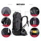thumbnail image 3 of Mochila Bseash impermeable de 60 litros para senderismo y acampada con funda para lluvia, 3 of 9