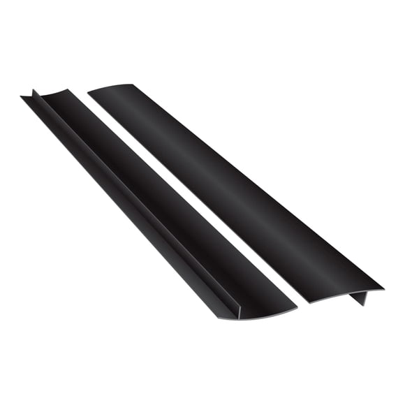 Fundas de silicona para huecos LoboJack, resistentes al calor, 21 cm, color negro, paquete de 2