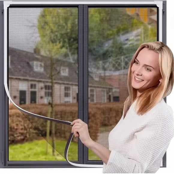 1.3*1.5 Mts Malla Magnético Mosquetera Ventanas Anti Insecto
