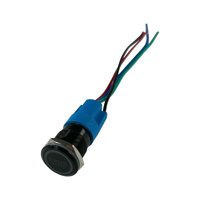 Ioensy - Botón Genérico De Arranque Del Motor Para Orificio De 19 Mm, Resistente Para Automóviles, Vehículos Y Camiones