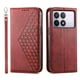 thumbnail image 3 of Funda Flip FOXDOCK para Xiaomi POCO F6 Pro 5G , Estilo Billetera con Diseño Rombo, Correa de Mano y Soporte, Uso Diario, 3 of 6