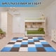 thumbnail image 2 of Baldosas de espuma Balance From Puzzle Play Mat, 36 unidades, azul/marrón/beige, 2 of 7