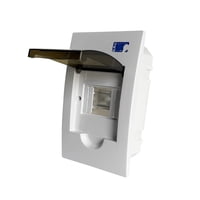 Tablero Eléctrico Embutido Drl 4 Modulos Tapa Clara Sec