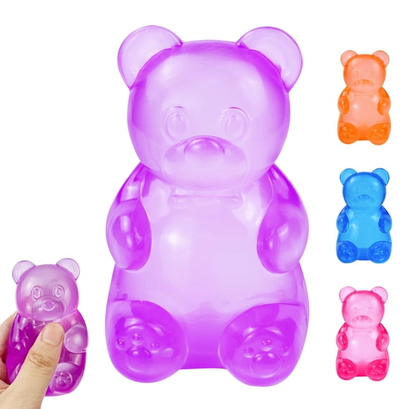 Juguete Squishy Oso Antiestrés De Silicona 8 Cm
