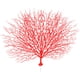 thumbnail image 3 of de vivo, plantas de simulación decorativas, flores falsas, plantas artificiales de plástico, para bodas, patio, hotel, patio, , ROJO Rojo (sin base), 3 of 5