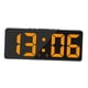 thumbnail image 3 of Reloj Despertador Electrónico Digital Snooze USB Pantalla Grande Atenuador Calendario Naranja, 3 of 5