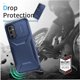 thumbnail image 5 of Funda Resistente para Samsung Galaxy A14 5G con Tapa Deslizante y Protección Militar Azul, 5 of 6