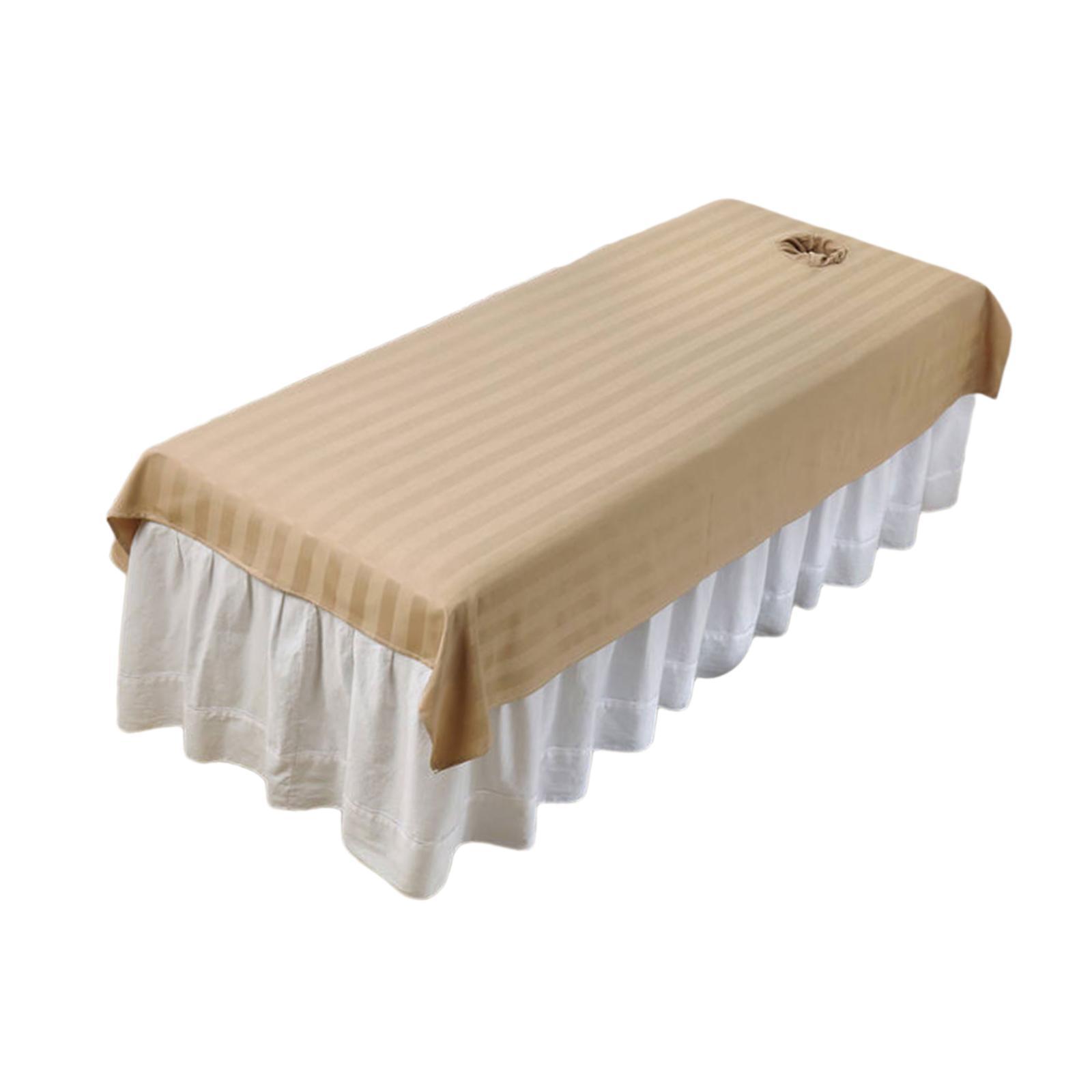 Ioensy - Sábana De Salón Lavable Y Transpirable Para Cama De Belleza, Para Interior, Hotel, Hogar, Color Caqui