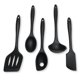 thumbnail image 1 of Juego de Herramientas de Cocina Chef Craft 5 piezas de silicona negra, 1 of 7