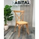 thumbnail image 3 of Pack 2 Silla Crossback Madera Natural, 3 of 3