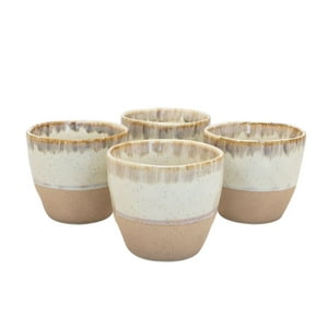 Set 4 Vasos Cerámica Wayu