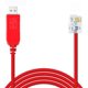 thumbnail image 1 of Cable USB Feanteek 3 m a RJ12 para PDU APC AP78xx, 1 of 6