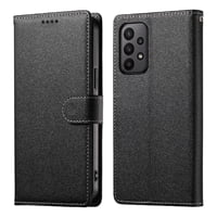Funda Para Foxdock Samsung Galaxy A23 4G/5G– Cuero Premium, 3 Ranuras Para Tarjetas, Protección Contra Impactos