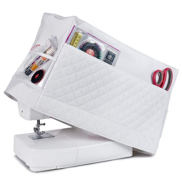Funda para Máquina de Coser Addicted DEPO 20x44x30 cm Blanca