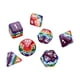 thumbnail image 4 of Mini Juego De Dados Poliédricos, 7 Piezas, Accesorios De Juego Con Purpurina Para Juegos Dnd, 4 of 5