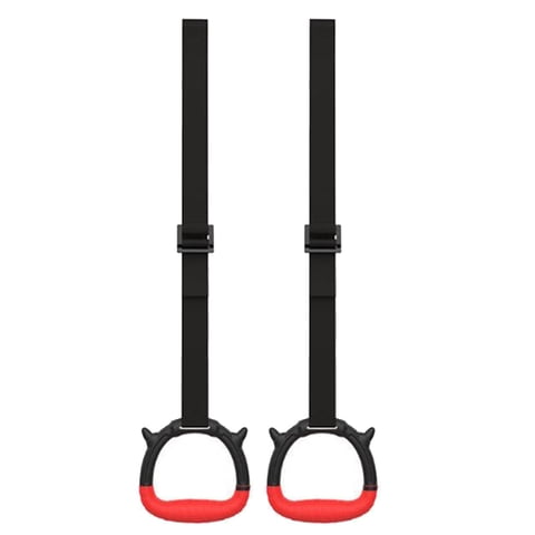 Magideal - Anillos De Gimnasia Capacidad De 300 Kg Anillos De Ejercicio De Extracción Correas Ajustables Hebillas Entrenamiento De Fuerza Anillo De Gimnasio Para