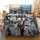 thumbnail image 1 of Anime Haikyuu Bedding Set,Duvet Cover Comforter Bed Set Quilt Cover Pillowcase, Boys Girls Adults Bed Sheets, 1 of 3