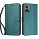 thumbnail image 3 of Funda Cartera Trébol para Motorola Moto G Play 2025 con Ranuras Tarjetas y Carga Inalámbrica Verde oscuro, 3 of 6