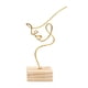 thumbnail image 5 of Escultura De Arte Abstracto Estatua Ornamento Artesanías Para Decoración De Oficina 12,5x7x19,5 Cm, 5 of 5