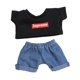 thumbnail image 2 of Mini Ropa Para Muñecas, Accesorios Para Muñecas, Ropa, Conjunto Informal Para Niños, Colgante Para Muñecas, Estilo B, 2 of 3
