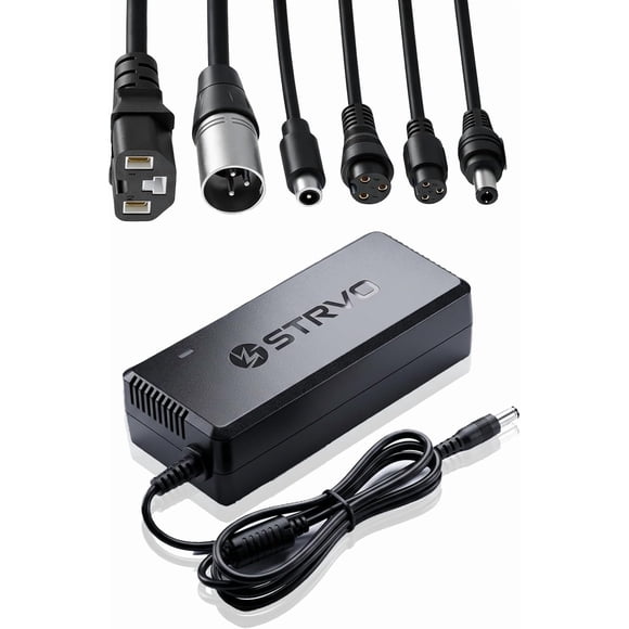 Cargador de batería Strvo 42V2A compacto para baterías Li‑ion de 36V