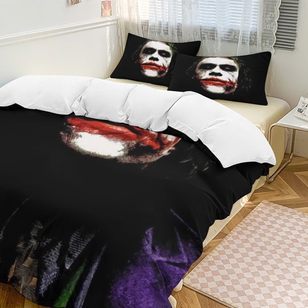 Jokers 3-Piece Bedding Set Soft Warm And Comfortable Bed Set