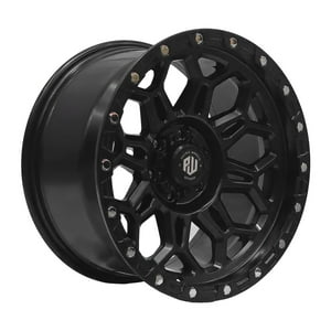 Pw Off Road - Set 4 Llantas 17X9 6X114 Et0 Fox Mb-Cr