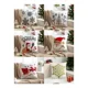 thumbnail image 1 of 6pcs Funda De Cojín De Sofá De Navidad De 45x45cm Decoración Blanco, 1 of 1