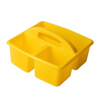 Magideal - Compartimiento De Escritorio Caddy Basket Multi Grid Clasificación Divisor Artesanía Organizador De Almacenamiento Para Papelería Maquillaje Sala De Amarillo