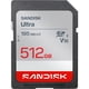thumbnail image 1 of Tarjeta Sd Ultra 512 Gb 195 Mb s Full Hd V10 U1, 1 of 8