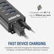 thumbnail image 4 of Hub USB USB Gear de 4 puertos USB 3.2 Gen 1 con adaptador de alimentación de 5 V/2 A, 4 of 6