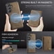thumbnail image 3 of AutSpace Funda para Samsung Galaxy A16 4G/ 5G, Bloqueo RFID, Cuero PU, Compatible con MagSafe, Billetera Desmontable 2 en 1 con Tarjetero, Soporte, Cubierta Protectora Magnética, Marrón, 3 of 9