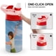 thumbnail image 4 of DavidBotella de Agua con Tapa Pop Top de Un Toque, Acero Inoxidable, a Prueba de Fugas, para Deportes, Botella Infantil rosa 12 oz, 4 of 6